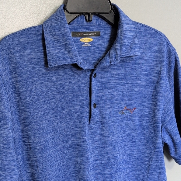 Greg Norman Collection Blue Polo Lightweight Versatile Shirt - Picture 4 of 5